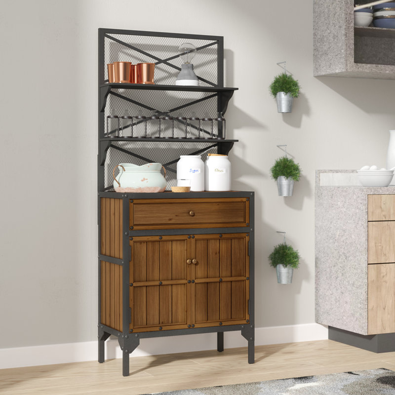 17 Stories Eastvale Iron Baker's Rack & Reviews Wayfair